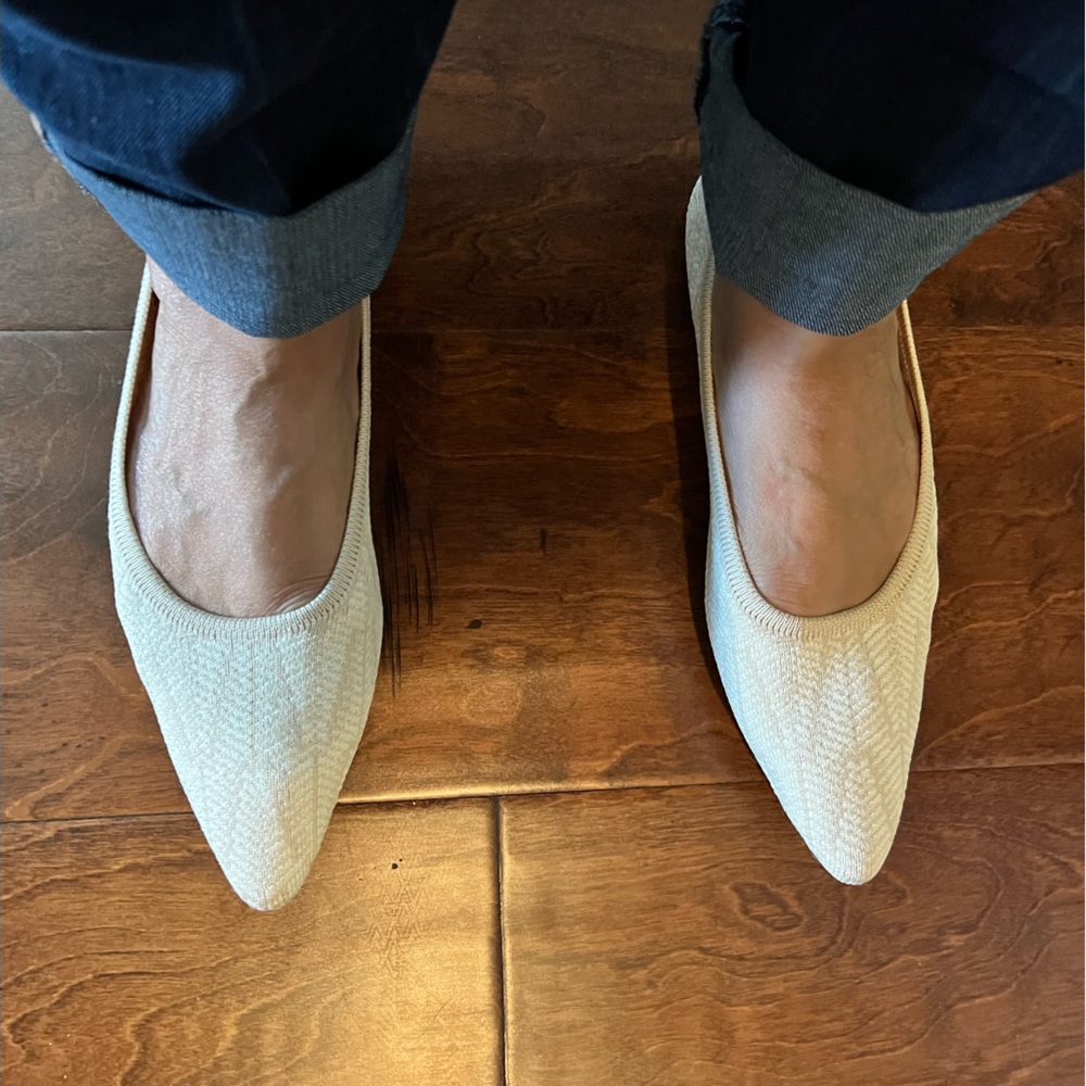 Aria Cream Flats